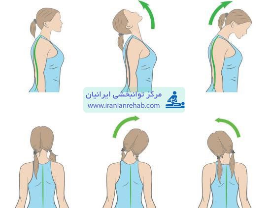 تمرینات ورزشی برای کاهش درد گردن