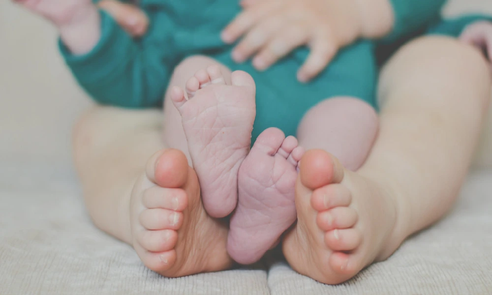 اسکن کف پا در کودکان