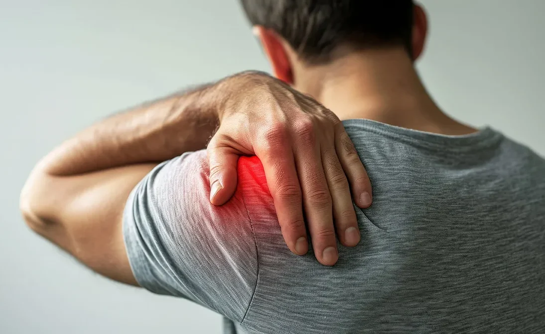 فیزیوتراپی درمان شانه درد در منزل