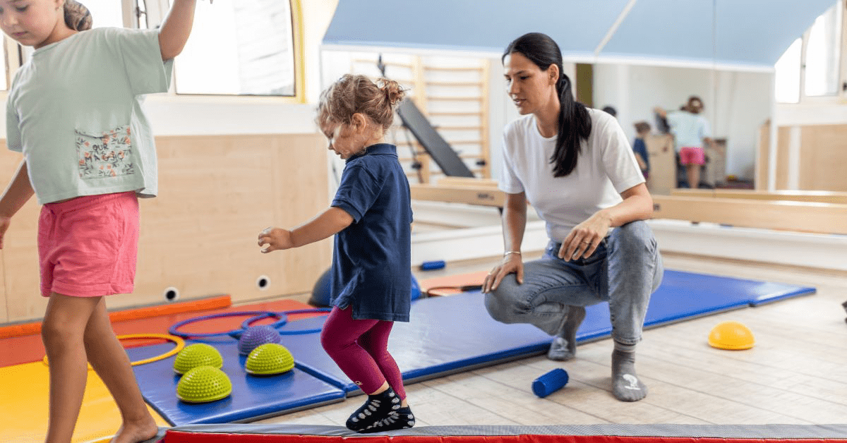 مراحل کاردرمانی کودکان